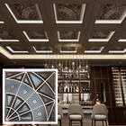 Artistic Ceiling Tiles Decorative Pvc Panels Pl86 Traditional Copper 10pcs
