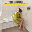 Uimoso Waterproof Tile-ready Rectangle Shower Bench 38 2x11 4x20 