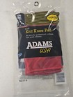2pk Red Small Adams Usa Trace Volleyball Basketball Pair Knee Foam Pad Guard