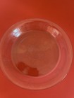Vintage Clear Etched Glass Fire King 9 Inch Pie Plate