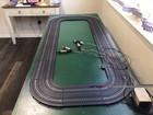 Aurora Ho T jet Slot Car 4 Lane Track Set  tested 