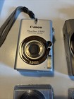 Digital Camera Lot Bundle Of 4 For Parts  Repair Canon Vivatar   Charger