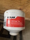 Case Of 4 Ecolab 6117905 Solid Surgeplus Laundry Detergent  36 Lb
