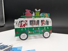 10 Pack 3d Pop Up Christmas Cards Santa Camper Van Happy Holidays Greeting Card