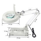 20x Magnifier Led Lamp Light Magnifying White Glass Lens Desk Table Repairing Us