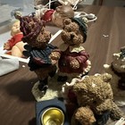 Vintage Lot Of 5 Ks Collection Figurines Resin Teddy Bear
