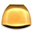 Unused Vintage Elgin American Zodiac Capricorn Powder Compact Gold Tone W  Puff