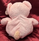 Nwt New   Retro 2002 Ty Pluffies Pinks The Bear Teddy Plush Stuffed Animal Toy