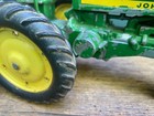 Vintage Original 1950s Ertl John Deere 620 Toy Tractor 3 Point Hitch 1 16 Scale