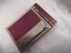 Vintage 50 s Mini Rolodex Plated Pocket-sized Pop-up Address phone Book