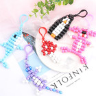 Bead Pets  Pony Beads Kit Multicolor Pony Beads Animals Keychain Making Kit With