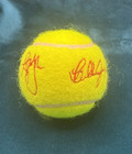 Promo Tennis Ball Elton John Billie Jean King Penn 1 Smash Hits Signature In Box