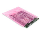 10x Anti-static 12 x 15  Large Pink Poly Bags Open Ended Motherboard 2 Mil Esd