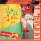 Jimmy Buffett Framed Cherry Wood Reproduction Signature Lp Display   m4 