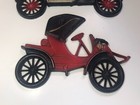 Vintage   Midewest   Cast Iron   Lot Of 3 Antique Cars   Wall Hanging Decor