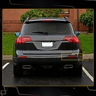 Rear Passenger Side Bumper Reflector Lamp For 2010-2013 Acura Mdx 33505stxa11 Ek