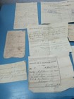 Vintage Lot Of 12 Letters   Documents  ll 
