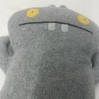 Vintage Ugly Doll Gray Babo 12    Plush  Stuffed Animal Monster 2002 Sewn Face