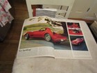 Vintage Original 1968 Chevrolet Corvette Oem New Car Sales Brochure Nos