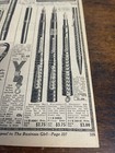 1920   s Full Page Vintage Writing Pens   Advertising Catalog Page  Original