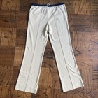 Vintage 70s Bjorn Borg Fila White Line Track Pants Made In Italy 32 Waist 