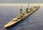 Wiking Wm-29d Leipzig  1 1250-1 1200 German Cruiser Ww2 Vtg Drgm Metal Shipmodel
