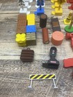 Fisher Price Geotrax Accesory Lot  Signs Cargo Trees No Figures 70  Pieces