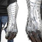 Medieval Warrior Gothic Knight Style Gauntlets Functional Armor Gloves