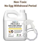 Poultry Spray 128 Oz - All Natural Non Toxic - Premo Guard