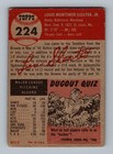 1953 Topps  224 Lou Sleater Low Grade Vintage High   Baseball Card