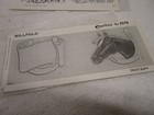 Vintage Craftaid Billfold Leather Template Lot No  2270   3910 Horse