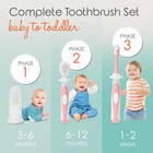 Cherish Baby Care Toothbrush   Toddler Set  0-2 Years  - Pink 