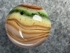 Jabo Marbles Contract Run Badger Multi Color Av Swirl With Toad Stool   735