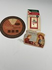 Antique   Vintage Sewing Needle Book  Sewing Wheel  Handy Midget Repair Kits