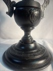 Ornate Parlor Wood Stove Topper Finial Cast Iron