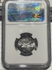 Canada 1947 Silver 25 Cents Maple Leaf Ngc Ms 64 Nice Toning
