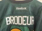 Las Vegas Wranglers St Patrick s Game-worn Signed Jersey Size 58 Brodeur  30 Coa
