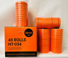 Premium Masking Tape Orange 3 4 Inch   48 Rolls  4 Sleeves Automotive Bodyshop