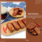 Artificial Braised Pork Chops Model 4pcs Realistic Fake Food Props For Kitchen P