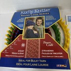 Provo Craft Knifty Knitter Round Loom Series- Set Of 4 Looms  Manual   Needle