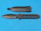 Cia Sticker Neck Knife M4257 Non-metal Polycarbonate Double Edge Dagger 7  New 