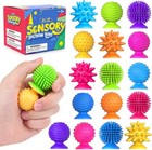 Sensory Fidget Toys Kids Adults  16 Pack Textured Suction Toy - Sensory Toys    