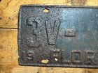 Vintage 1947 Florida License Plate 3v-344
