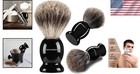Luxurious 100  Pure Badger Hair Shaving Brush For A Superior Grooming Experience