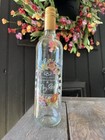 Heart   Hands Mackenzie-childs Empty Rose Wine Bottle Floral Whimsy Fairy 750ml