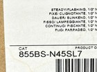 Allen Bradley 855bs-n45sl7 Industrial Beacon Light 90mm Clear Conduit Mount Plc