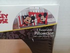 Disney Mickey Mouse Reversible Pillowcase 1 Piece 20 x30  New In Package