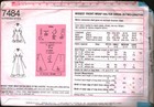 7484 Vintage Simplicity Sewing Pattern Misses 1970s Front Wrap Halter Dress Sml