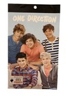 1d One Direction Group Sticker Book   9 5 x5 75  80 Stickers Inside Collectible