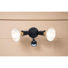 Outdoor Security Flood Light 110   Motion Activated Sensor 300-watt Par Black